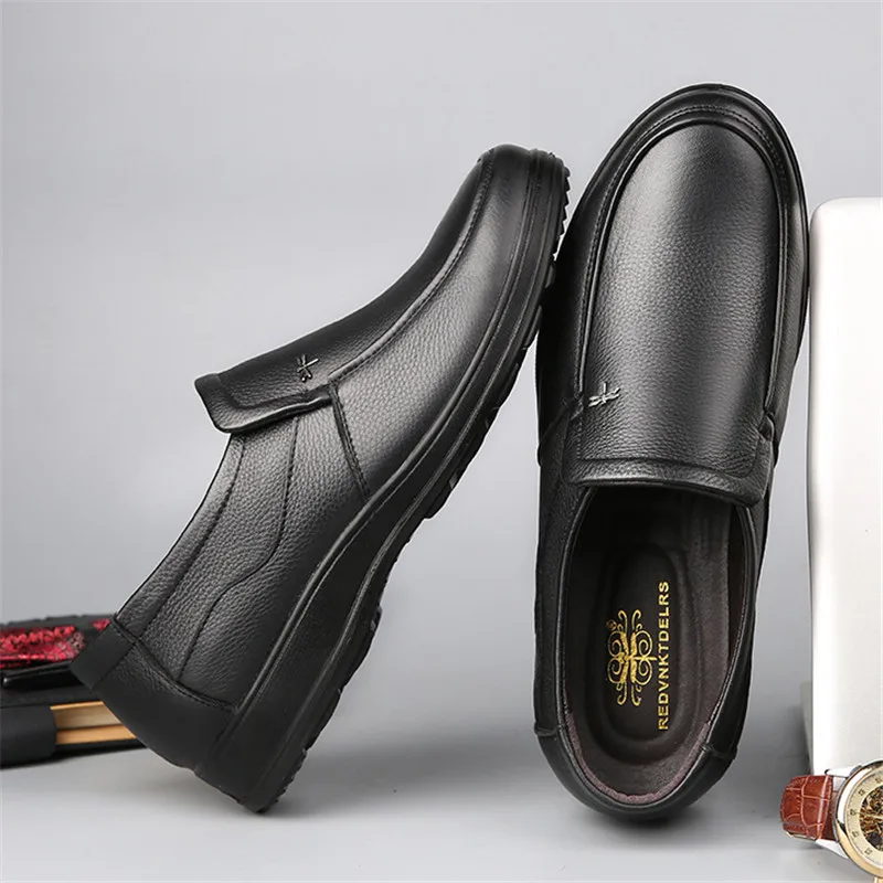 Итальянская официальная обувь черного цвета Мужские лоферы Свадебные модельные