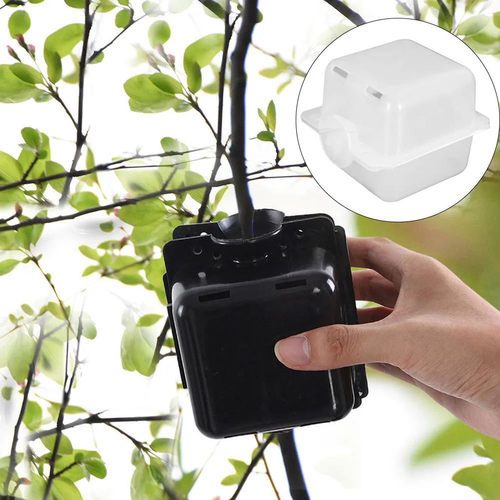 

5pc Plant Rooting Boxes Plant Propagation Box Rooting Device Plant Box Reusable High Pressure Ball Plant Air-Layering Pod Indoor