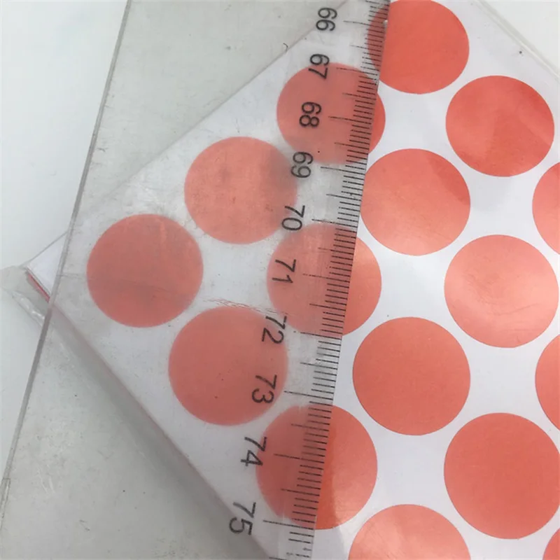 1904 шт./упак. круглый кулон покрытый запечатывания самоприклеивающаяся этикетка