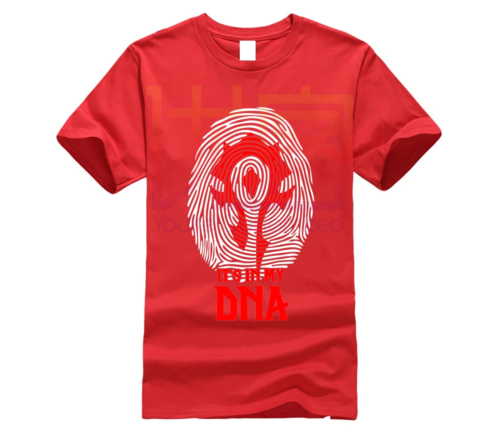 Популярная мужская рубашка 2019 рубашки с ордой в моем ДНК WORLD OF WARCRAFT | Мужская