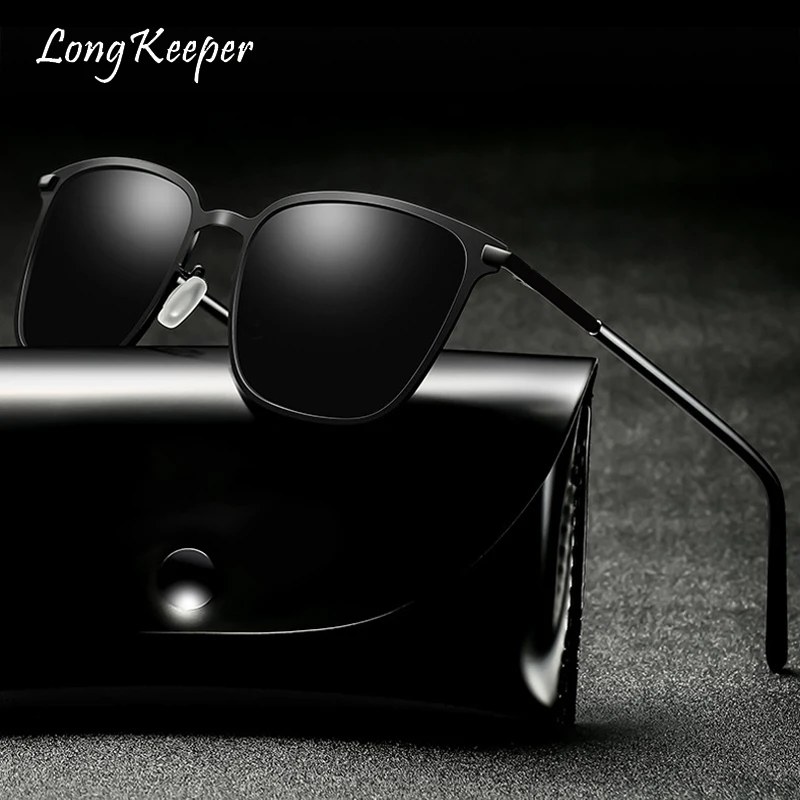 Мужские Винтажные поляризационные солнцезащитные очки фирменный дизайн мужские