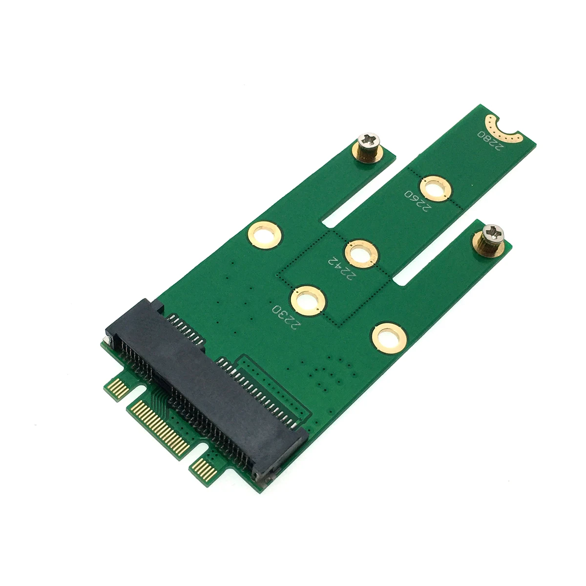 Adapter for connecting SSD with mSATA connector to M.2 ngff/M + B key/ | Компьютеры и офис