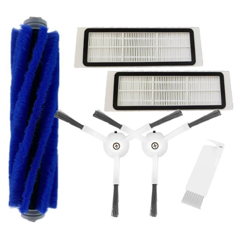 

6-PCS Sweeping Robot Accessory Set Is Suitable For Xiaomi Roborock Sweeper Brush,Filter,White Brush Combination Packages