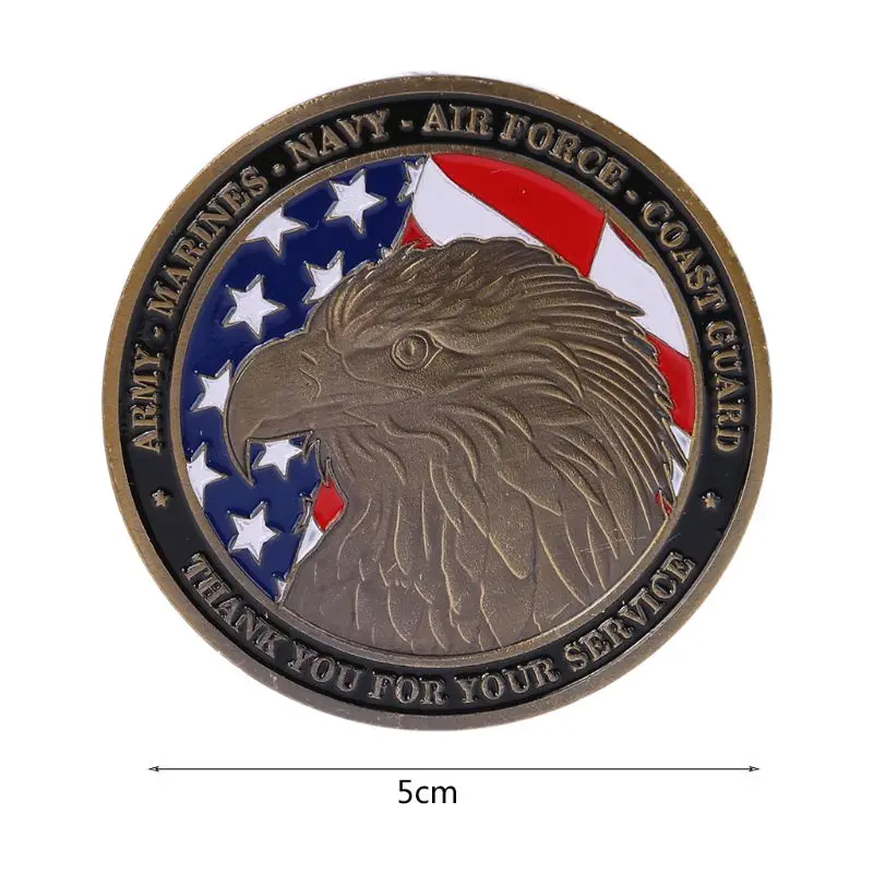 Памятные монеты американской пятилетней армии на День Благодарения подарки для