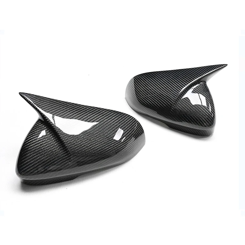 

Car Side Mirror Covers For Jaguar XE XEL XF XFL XJ XK Glossy Black M Style