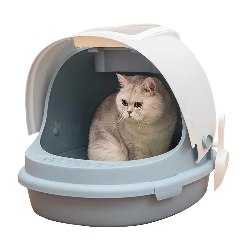 Кошачий наполнитель большой полностью закрытый кошачий дезодорант полузакрытый