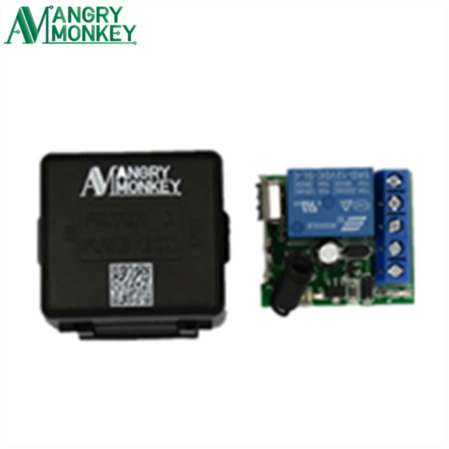 AM1201 433 МГц 12VSwitch DC 12 В 10A 1CH релейный приемник и 5 шт. 3 шт. 2 шт. RF 433 МГц передатчик пульт дистанционного управления - Цвет: AM1201