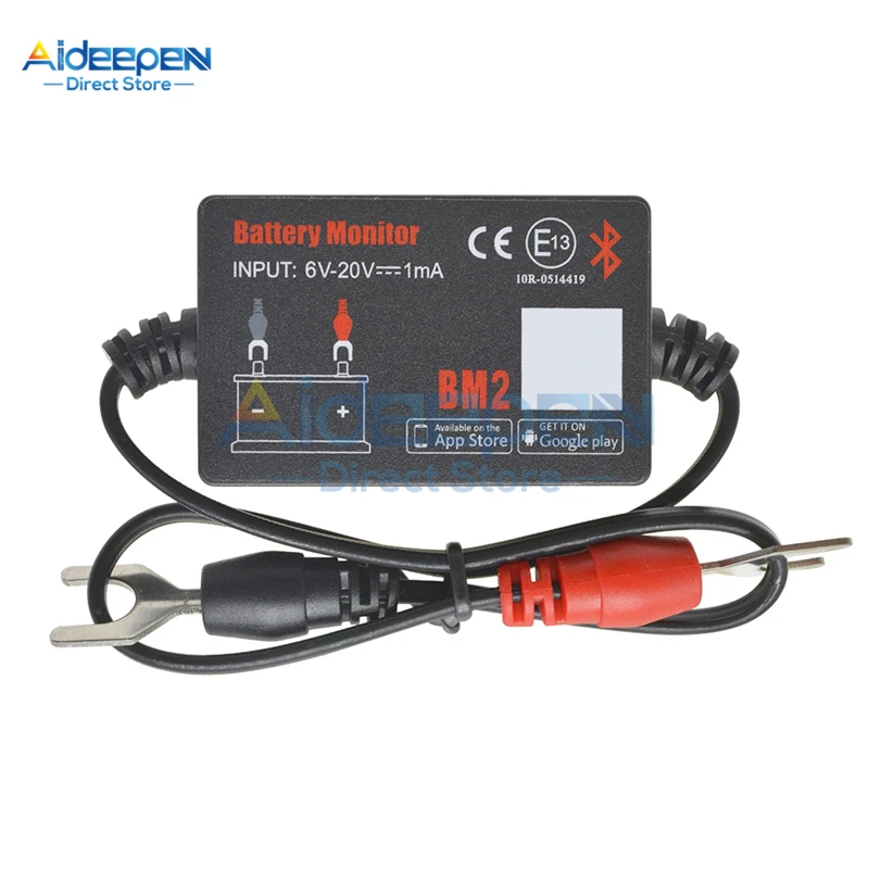 Bluetooth 4 0 12V батарея тестер er монитор аккумулятора автомобильный аккумулятор