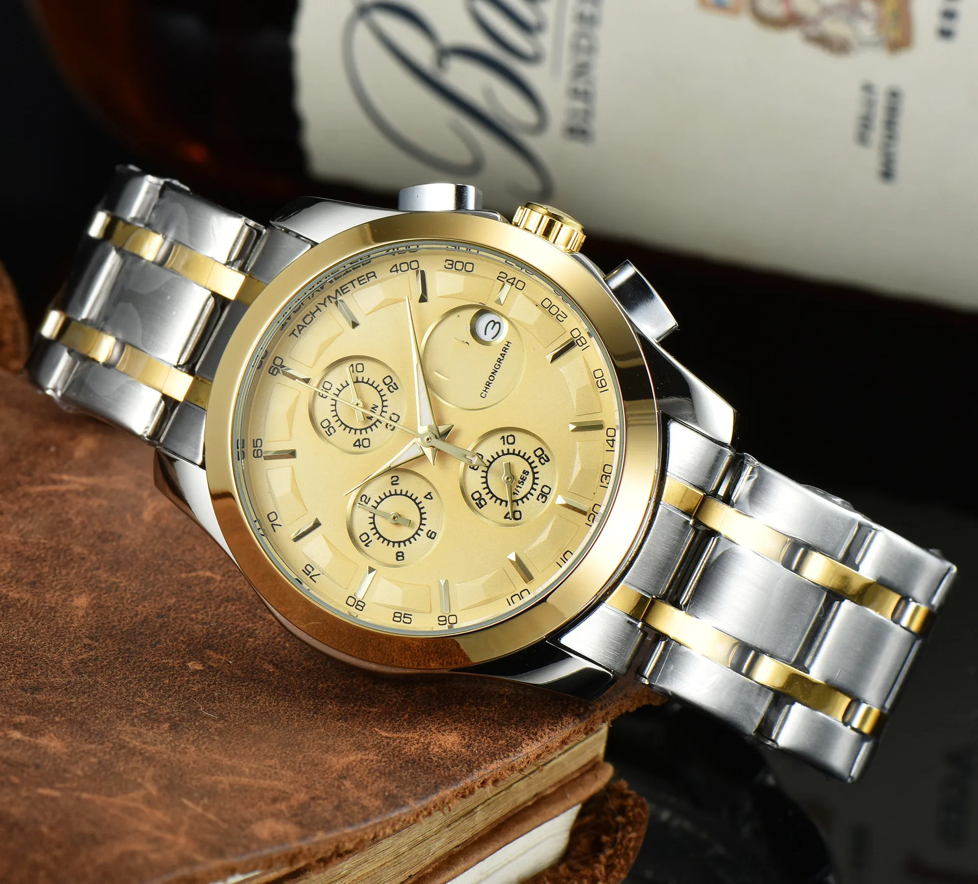 

2021 new high grade business men's watch fashion watch personality Watch