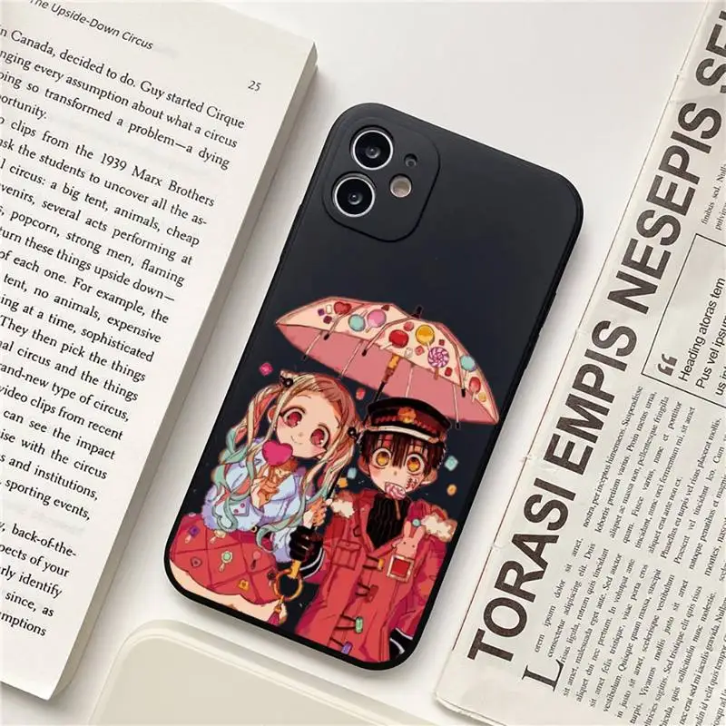 

Toilet bound Hanako kun Anime Phone Case for iPhone 12 11 mini pro XS MAX 8 7 6 6S Plus X 5S SE 2020 XR