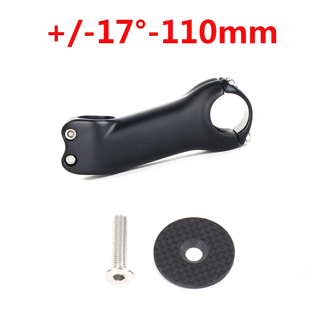 17Degree110mm-2310 LRG углеродный стержень для горного велосипеда, шоссейный велосипедный стержень из углеродного волокна 6/17 градусов 31,8 мм - Цвет: 17Degree110mm-2310