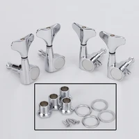 4r chrome string bass tuners machine heads tuning pegs for electric bass guitars