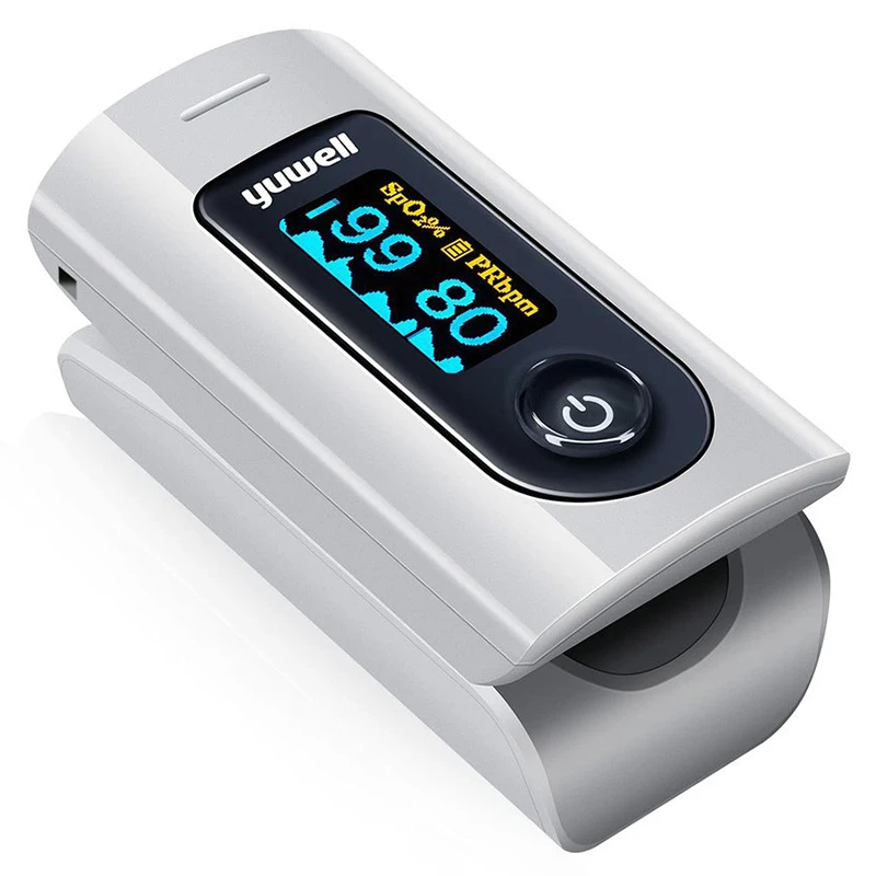 

YX301 Oximeter LED Lightweight Finger Pulse Oximeter Sports Finger Clip LED Color Screen Oximeter Heart Rate Pulse Monitoring