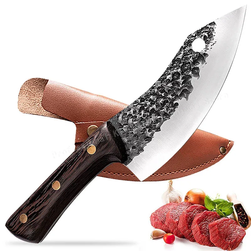 

Hand-forged stainless steel deboning knives Meat cleavers Kitchen cooking tools Household slicing knives Kitchen knives