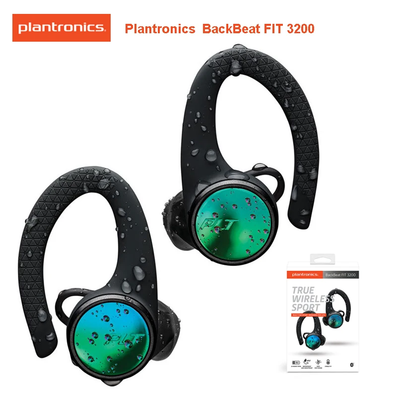Беспроводные спортивные наушники PLANTRONICS BACKBEAT FIT 3200 совместимы с Bluetooth 5 0 для Huawei