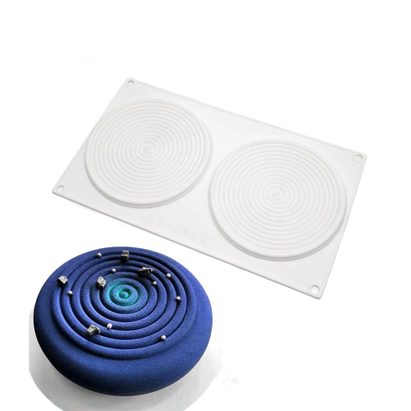 

3D силиконовые формы комаров в форме кругов мусс торт силиконовая форма для украшения торта инструмент форма для шоколада выпечки Формы для ...