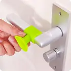 Присоска для защиты двери от столкновений силиконовая защитная накладка на дверную ручку для глушителя Тихая накладка на присоске
