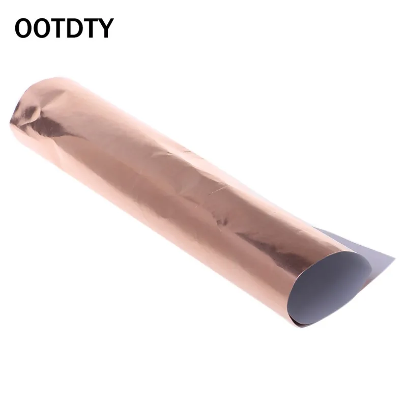 OOTDTY 1 шт. гитара медная фольга лента EMI Экранирование один проводящий клейкий