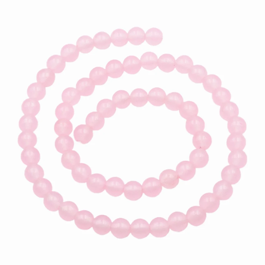 Оптовая цена розовый кристалл натуральный камень круглые нефритовые помещения