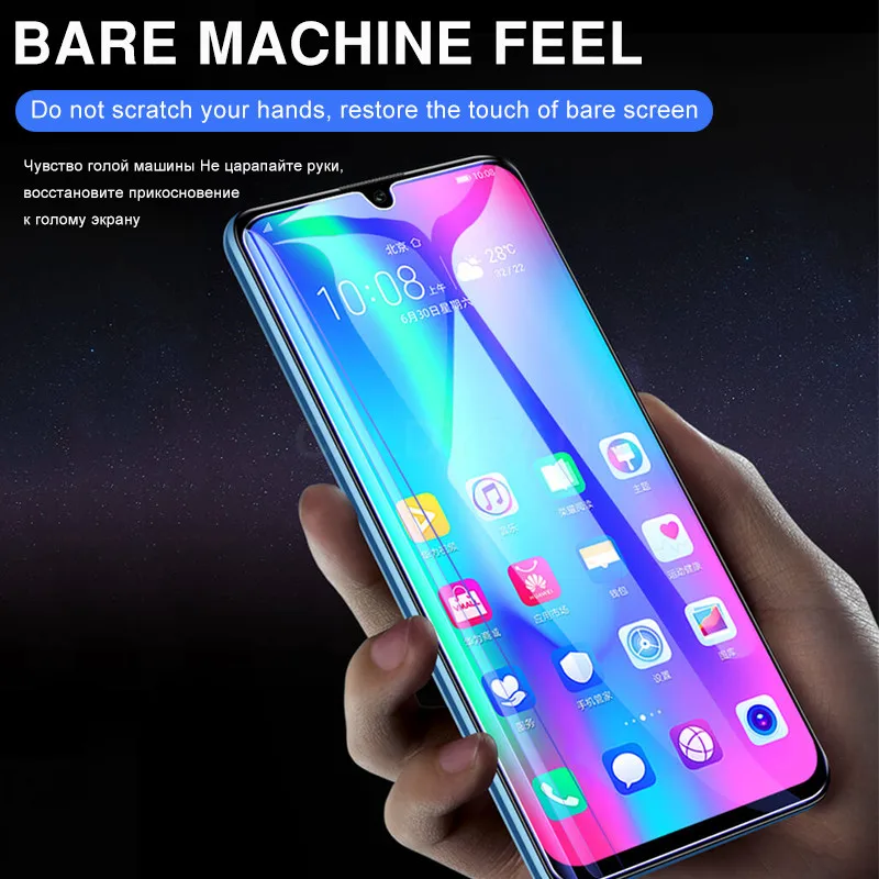 3 шт./лот, защитная пленка из закаленного стекла для huawei Honor 8x Max 8 9 10 Lite 20 10i 7a 7c Pro, защитное стекло, полное покрытие