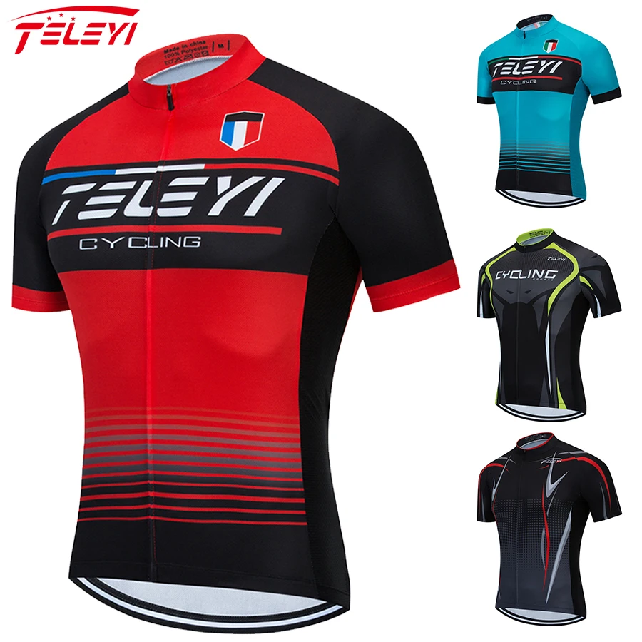 Teleyi 2020 анти УФ профессиональная велосипедная Джерси летняя дышащая одежда Одежда MTB Джерси|Майки для