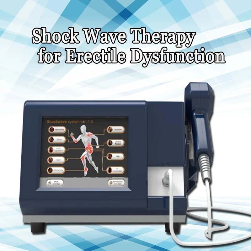 

6 Bar Shock physiotherapy shock wave machine for erectile dysfunction, shock wave therapy for pain
