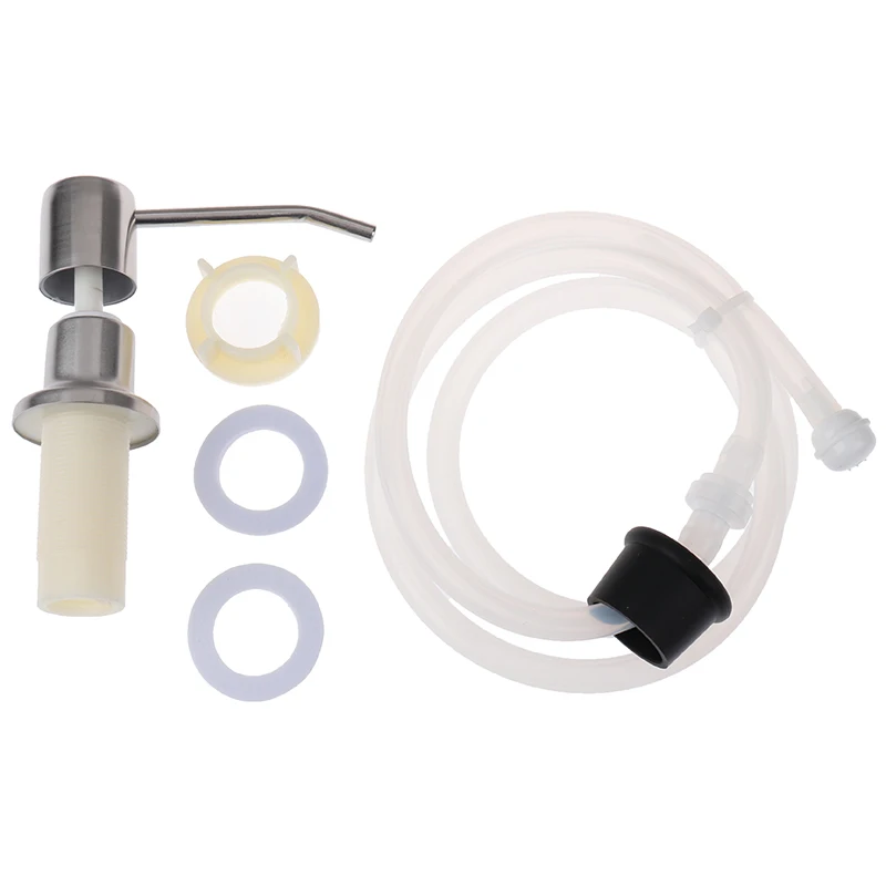 

1PC Brass Brushed Nickel Soap Dispenser Extension Tube Kit for Kitchen Sink Pump