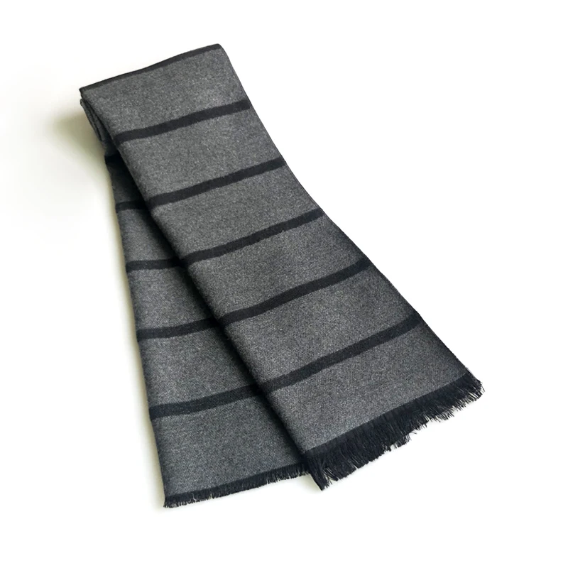 Зимний шарф в клетку 2024 Мужские Дизайнерские шарфы модные повседневные