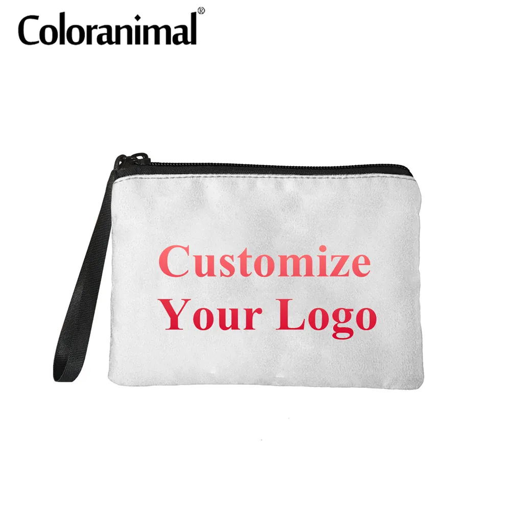 Модный женский кошелек тоут Coloranimal Индивидуальный маленький клатч с принтом
