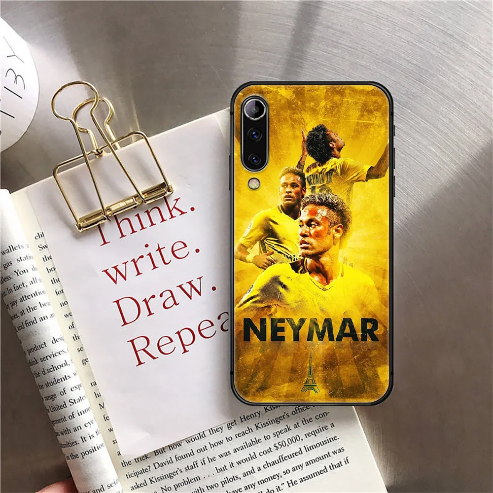 

Neymar 10 Football Phone Case Cover For Xiaomi Mi Note A2 A3 8 9 3 9 9T 10 Max Pro Lite Ultra Black Trend Funda Tpu Cover