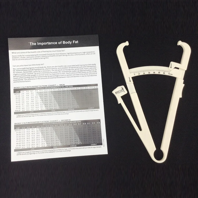 1 шт. измерительный зажим штангенциркуль для жира толщиномер фитнеса сохранения