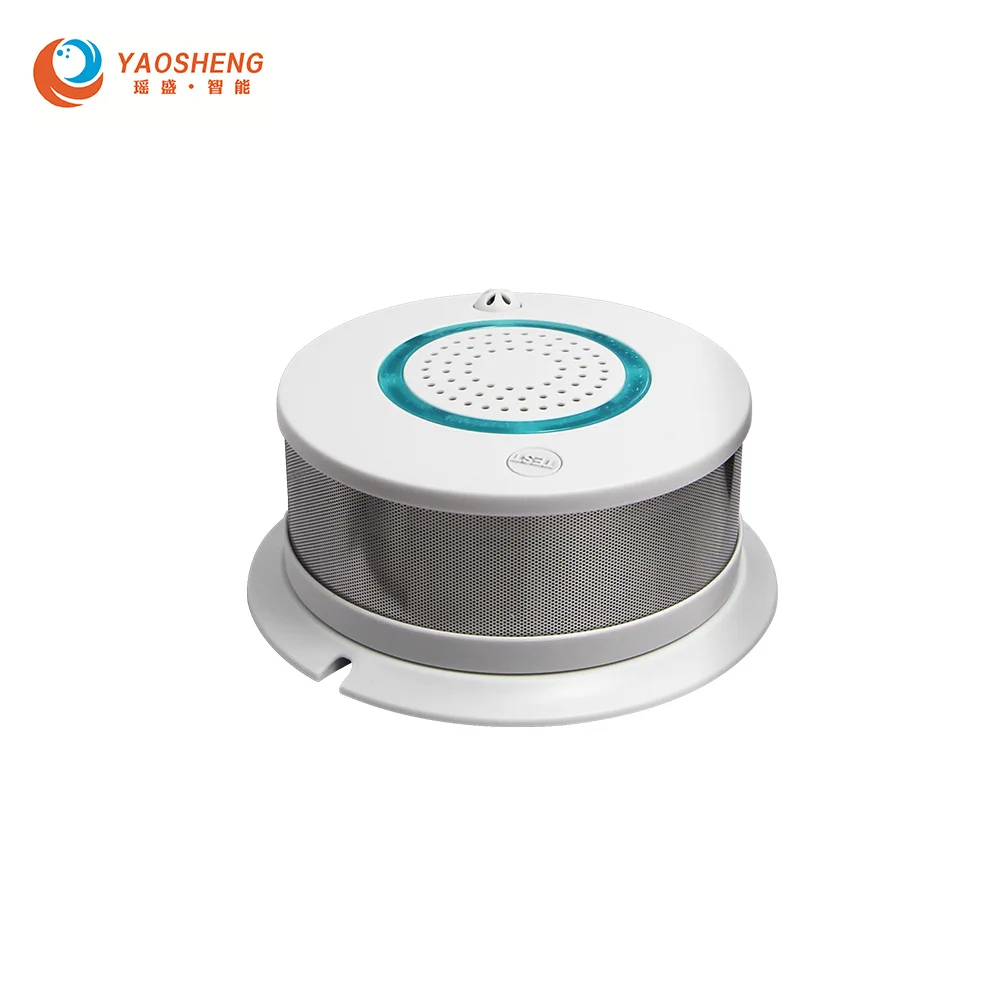 PA-438W-1 Wi-Fi дым+ тепловой детектор независимая сигнализация беспроводная пожарная защита датчик дыма Домашняя безопасность пожарное оборудование умное приложение управление - Цвет: PA-438W-1