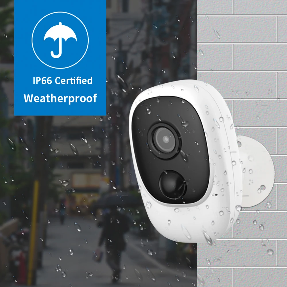 CloudEdge 1080P 3 5 Вт Солнечная беспроводная камера IP66 Наружная безопасность 6000 мАч