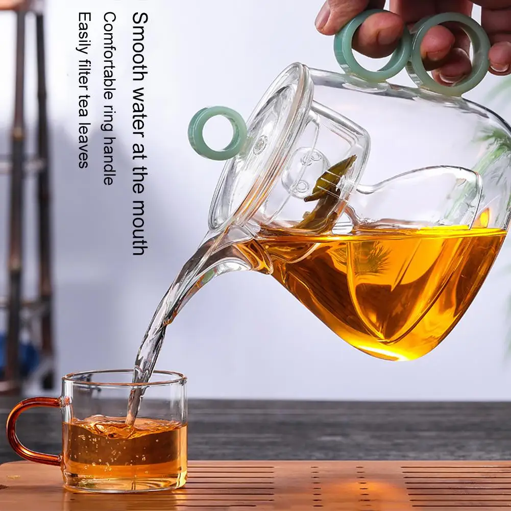 Высокое боросиликатное стекло S чай ming чайник стеклянный чайный набор горшок