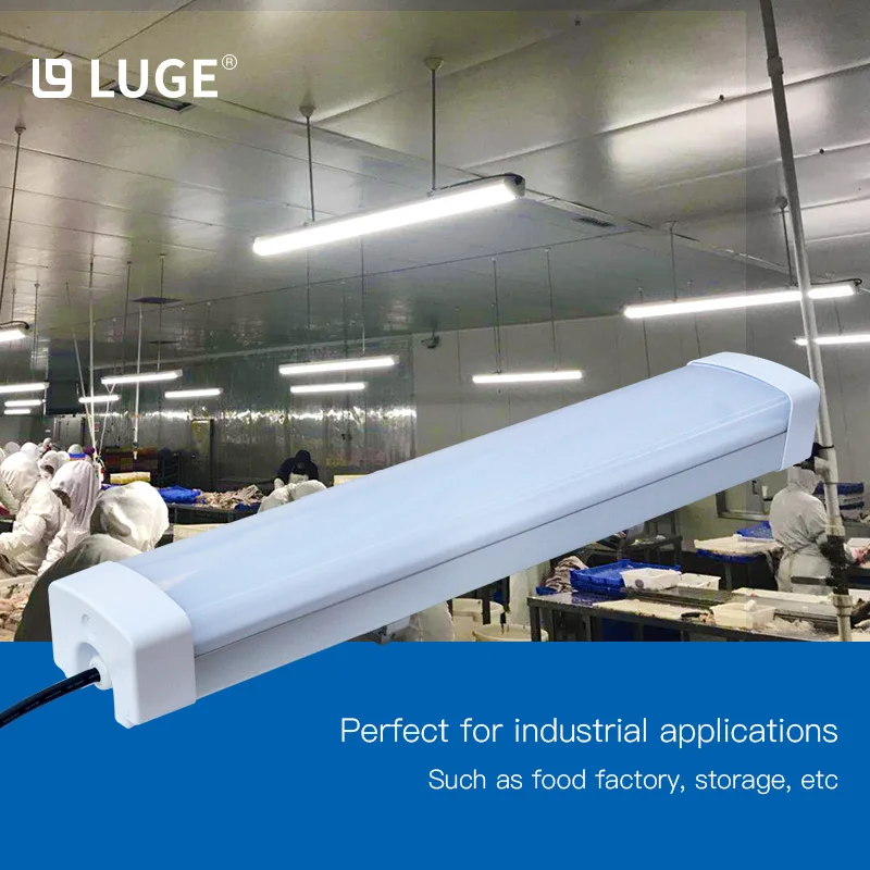 Алюминиевый промышленный светильник T8 IP65 тройной 60 Вт 1 2 м Светодиодная трубка