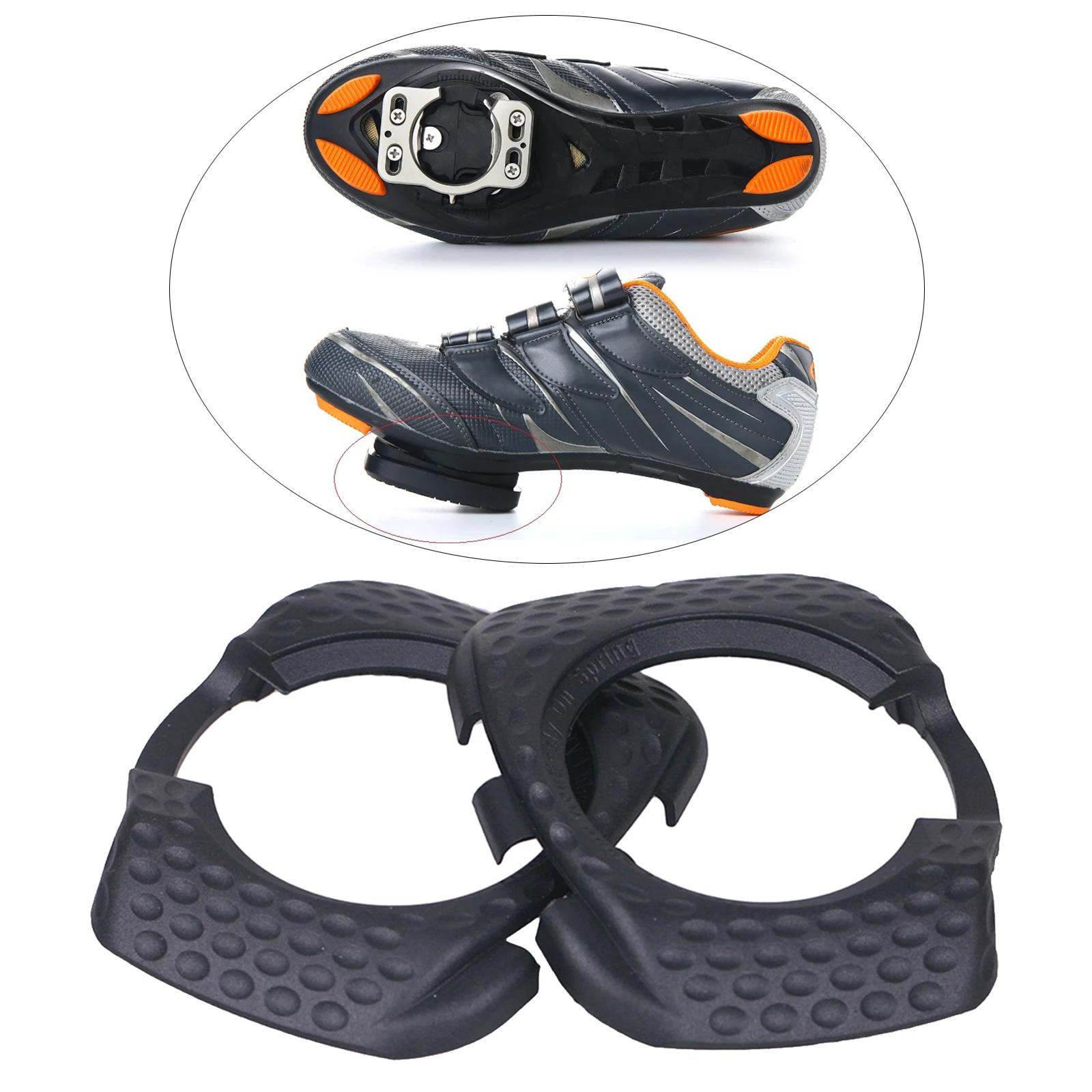 

1Pair Bicycle Cleats Protection Cover Protector Fit for Zero Aero