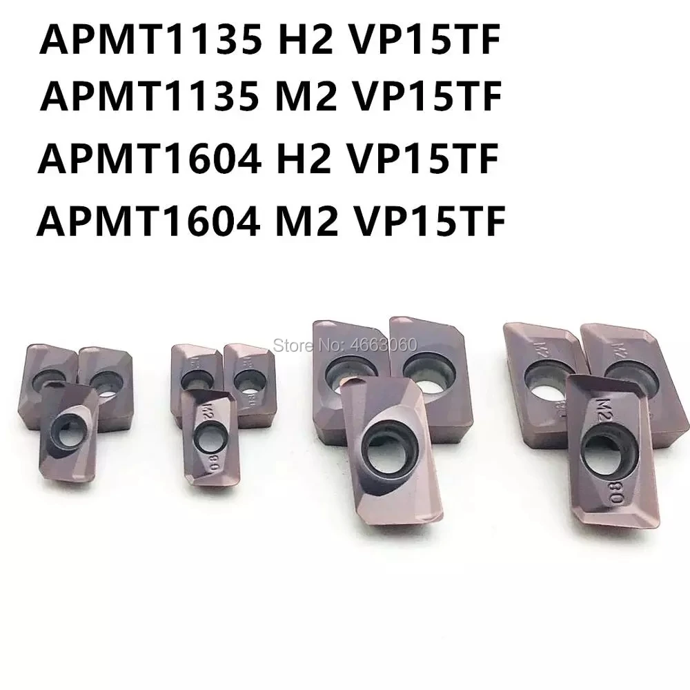 

APMT1604 APMT1135 PDER M2 H2 VP15TF карбидная вставка фреза APMT 1135 APMT 1604 Концевая фреза фрезеровочный резак с ЧПУ фреза