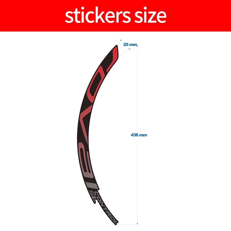 Наклейки для горных велосипедов READU набор с roval control SL 29 дюймов 25 мм ширина обода