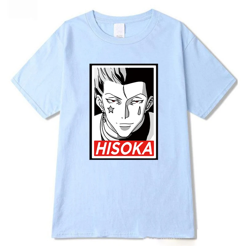 

Anime Hunter X Hunter Hisoka Harajuku Fashion Streetswear Men Hip Hop T-shirt Tops