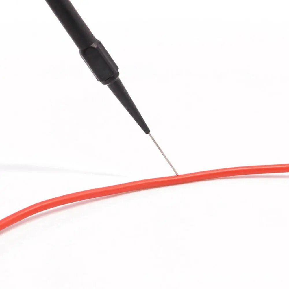 4pcs Test Probe Instrument Parts & Accessories Needle Multimeter Tools Black/red For Banana Plug Car Puncture Line | Автомобили и