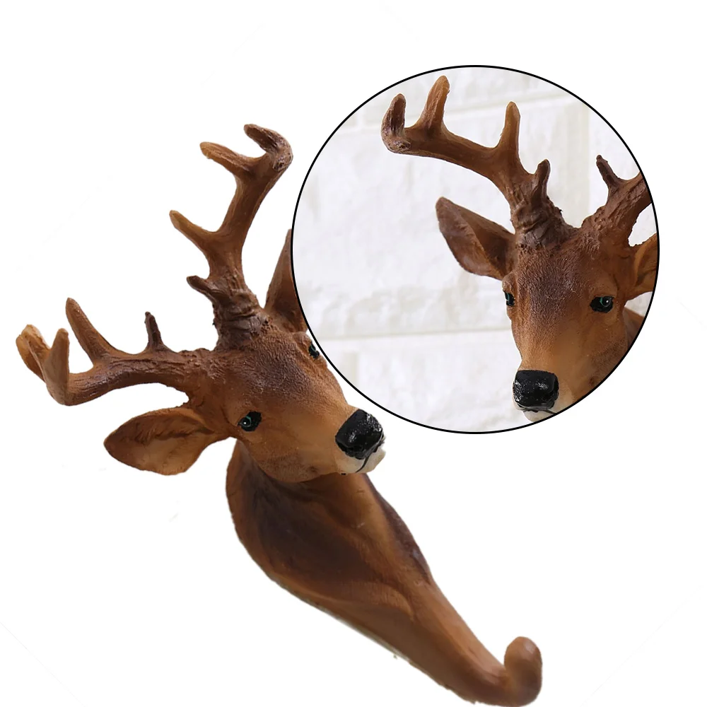 

Creative Vintage Animal Wall Hook Wall Door Hook Hanger Bag Keys Holder Multi-Purpose Decorative Hook Home Decoration