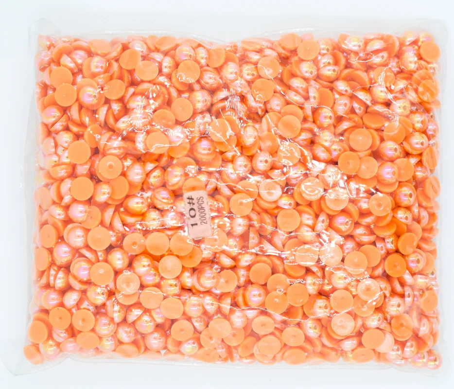 

2mm,4mm,5mm,6mm,8mm,10mm,12mm Jelly Hyacinth AB Flat back ABS round Half Pearl beads, imitation plastic half pearl beads