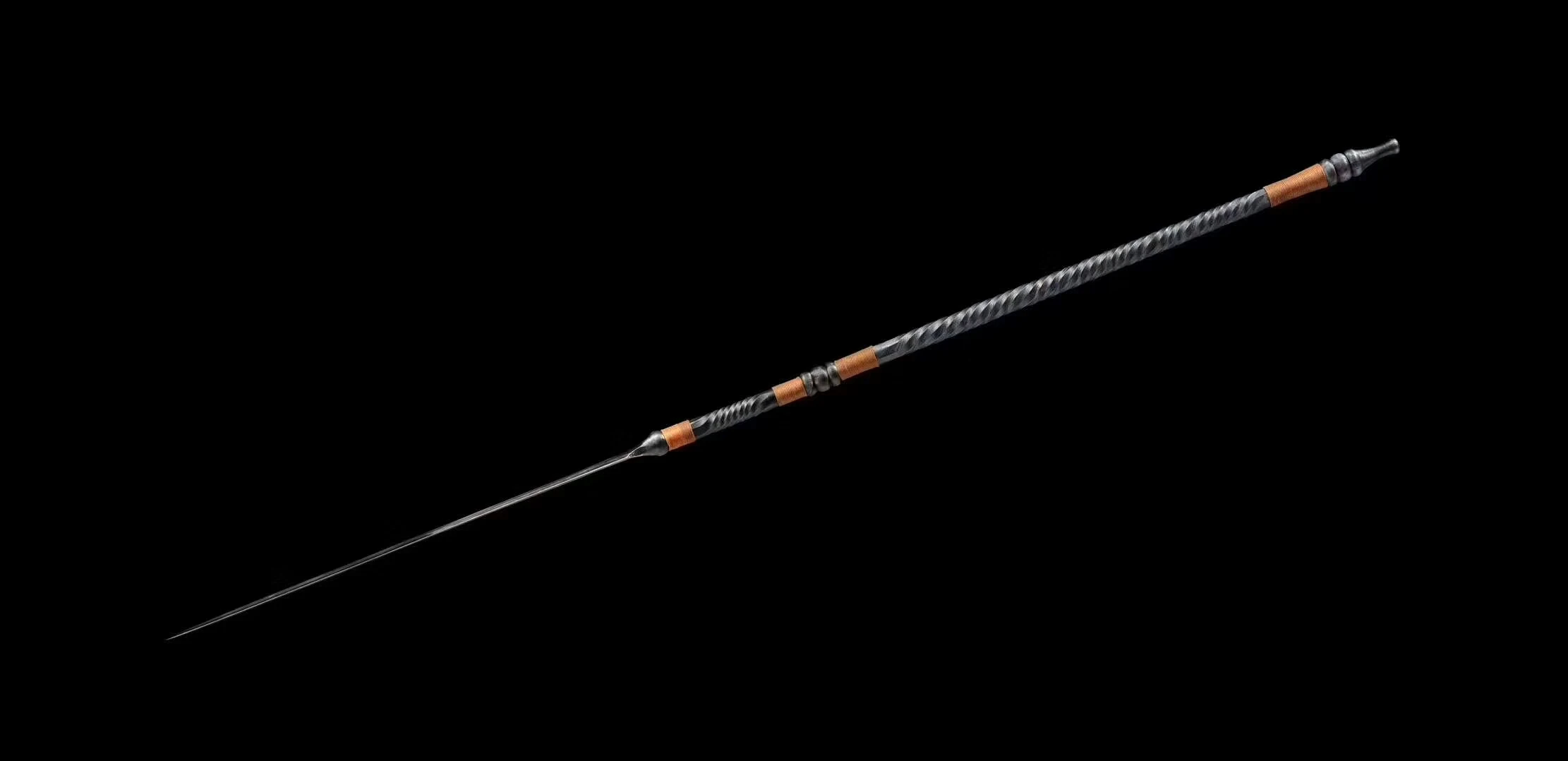 Витая Дамасская сталь ушу кунгфу копья|wushu spear|wushu steelspear wushu |