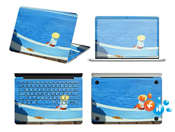 Цветная пленка для ноутбука наклейка Обложка Защитная Dell Inspiron 15-5567 i5567 15 6" |
