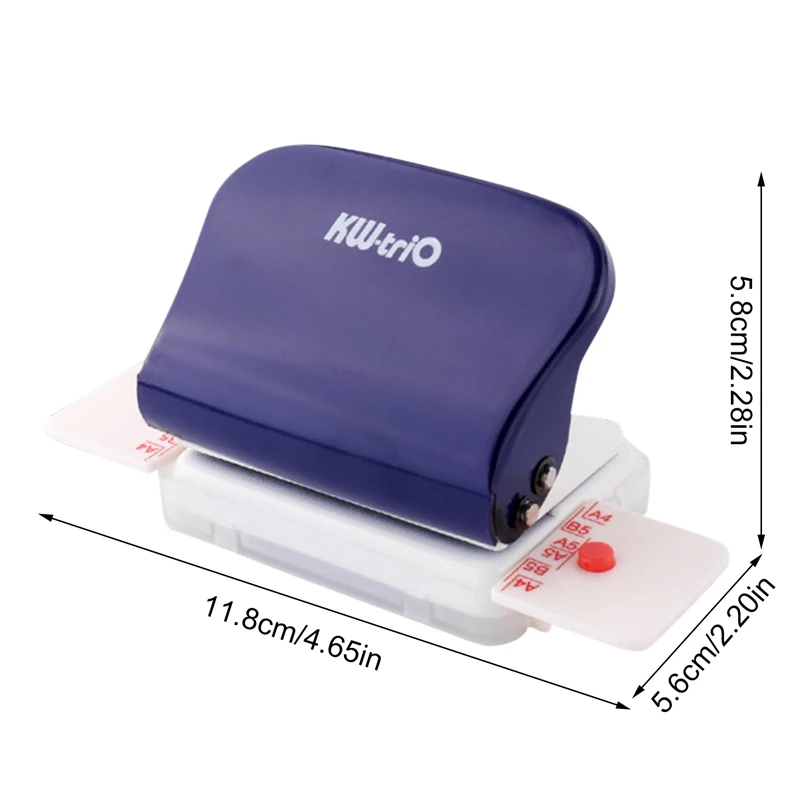 

6-hole punching machine A4/B5 paper student manual DIY loose-leaf binding stationery