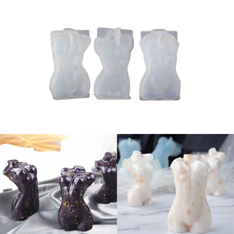 

Model Body Stand Ornaments Resin Mold The Human Body Art Home Decor Female Body Silicone Resin Casting Mold Art Crafts