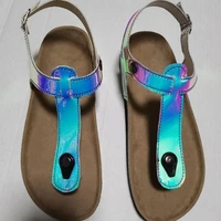 2021 new women real leather shoes summer sandals buckle strap hollow out beach sandals cool ladies footwear size 34 42