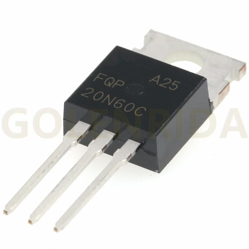 5 шт. транзистор FQP20N60C TO-220 FQP20N60 20N60C 20N60 | Электронные компоненты и принадлежности