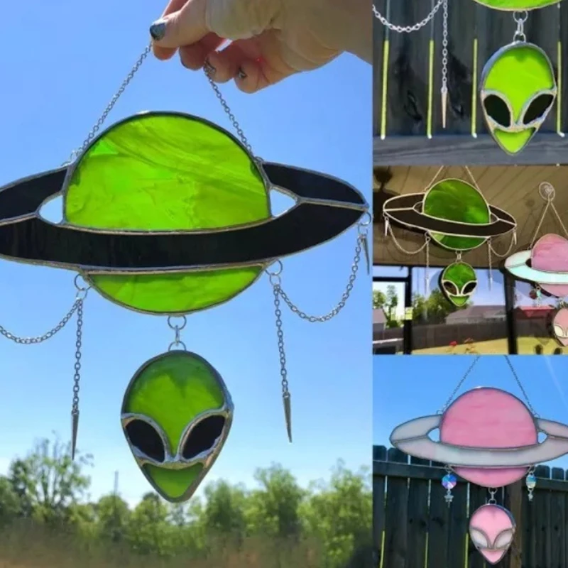 Декоративный подвесной Колокольчик в виде головы планетарной - Цена: 531,12 - 974,47 руб.