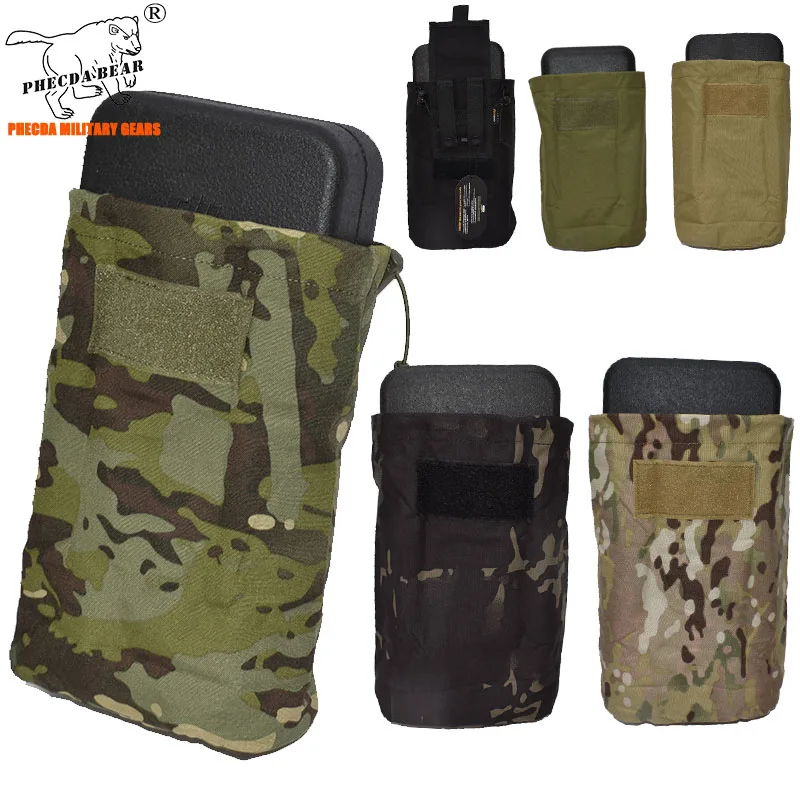 500D Cordura MOLLE мультикам Тропик Тактический Дамский мешок Открытый Охота подсумок